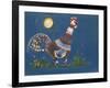 Coq À L'aube-Anne Cote-Framed Giclee Print