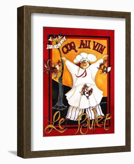 Coq Au Vin-Jennifer Garant-Framed Giclee Print