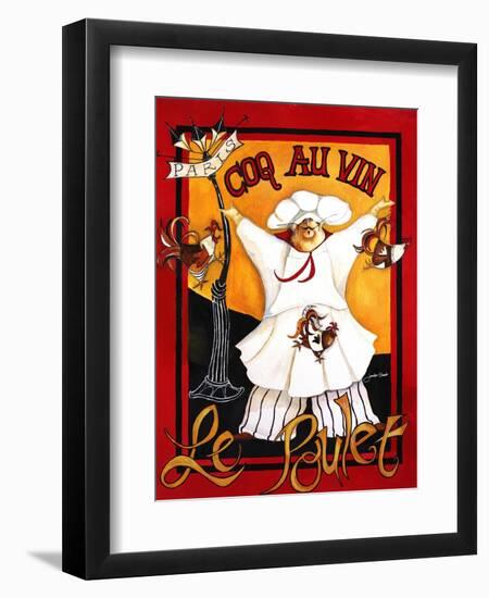 Coq Au Vin-Jennifer Garant-Framed Giclee Print