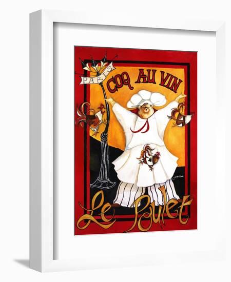 Coq Au Vin-Jennifer Garant-Framed Giclee Print