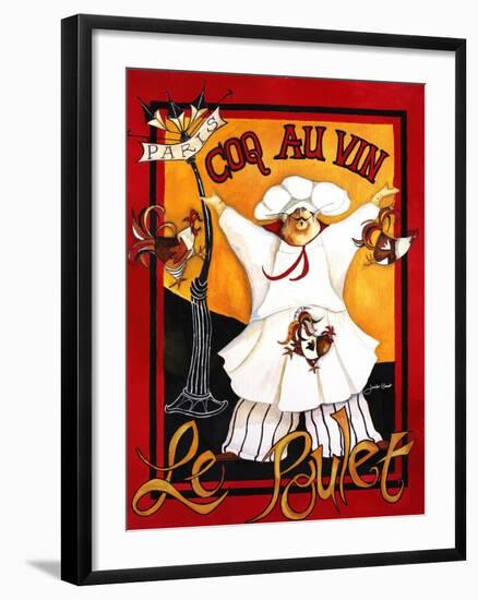 Coq Au Vin-Jennifer Garant-Framed Giclee Print