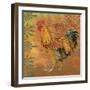 Coq Motifs II-null-Framed Giclee Print