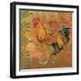 Coq Motifs II-null-Framed Giclee Print