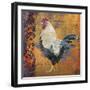 Coq Motifs III-null-Framed Giclee Print