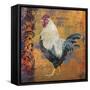 Coq Motifs III-null-Framed Stretched Canvas