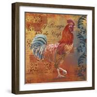 Coq Motifs IV-null-Framed Giclee Print