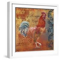 Coq Motifs IV-null-Framed Giclee Print