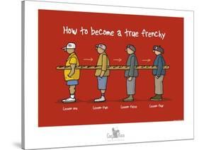 Coq-Ô-Rico - Become a true frenchy-Sylvain Bichicchi-Stretched Canvas