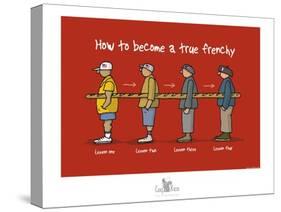 Coq-Ô-Rico - Become a true frenchy-Sylvain Bichicchi-Stretched Canvas