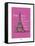 Coq-Ô-Rico - Eiffel-Sylvain Bichicchi-Framed Stretched Canvas