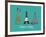 Coq-Ô-Rico -France trilogy-Sylvain Bichicchi-Framed Art Print