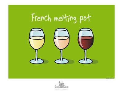 Coq O Rico French Melting Pot Prints Sylvain Bichicchi Allposters Com