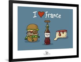 Coq-Ô-Rico - Gastronomie franco-américaine-Sylvain Bichicchi-Framed Art Print