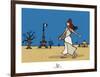 Coq-Ô-Rico - Réchauffement climatique-Sylvain Bichicchi-Framed Art Print