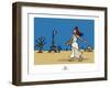 Coq-Ô-Rico - Réchauffement climatique-Sylvain Bichicchi-Framed Art Print