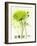 Coquelicot Vert I-Marthe-Framed Art Print