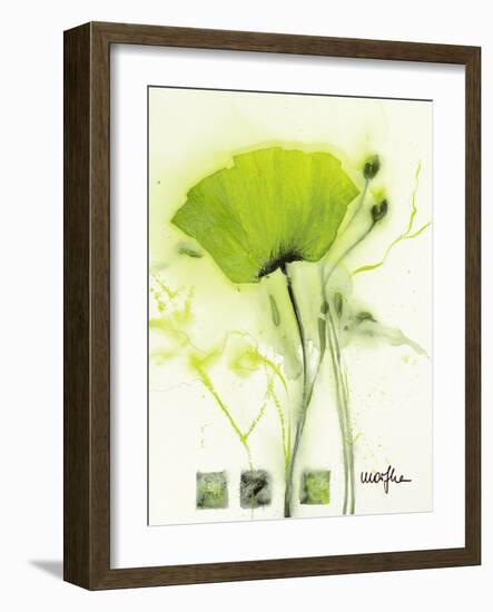 Coquelicot Vert I-Marthe-Framed Art Print