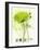 Coquelicot Vert I-Marthe-Framed Art Print