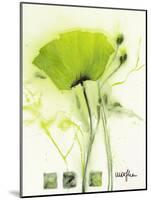 Coquelicot Vert I-Marthe-Mounted Art Print