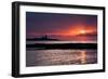 Coquet Island Sunrise-Mark Sunderland-Framed Photographic Print