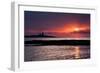 Coquet Island Sunrise-Mark Sunderland-Framed Photographic Print