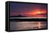 Coquet Island Sunrise-Mark Sunderland-Framed Stretched Canvas