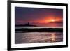 Coquet Island Sunrise-Mark Sunderland-Framed Photographic Print