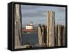 Coquille River Lighthouse, Bandon, Oregon, USA-William Sutton-Framed Stretched Canvas