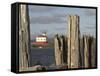 Coquille River Lighthouse, Bandon, Oregon, USA-William Sutton-Framed Stretched Canvas