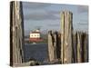 Coquille River Lighthouse, Bandon, Oregon, USA-William Sutton-Stretched Canvas