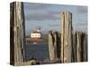 Coquille River Lighthouse, Bandon, Oregon, USA-William Sutton-Stretched Canvas