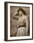 Cora Urquhart Brown-Potter, American Actress, 1887-Ernest Barraud-Framed Photographic Print