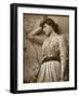 Cora Urquhart Brown-Potter, American Actress, 1887-Ernest Barraud-Framed Photographic Print