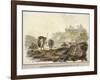 Coracle Fishermen- Preparing to Fish for Salmon (W/C on Paper)-Julius Caesar Ibbetson-Framed Giclee Print