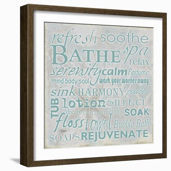 Coral Bath Type 1-Carole Stevens-Framed Art Print