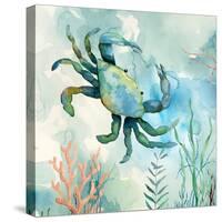 Coral Bay Crab-null-Stretched Canvas