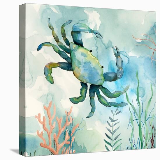 Coral Bay Crab-null-Stretched Canvas