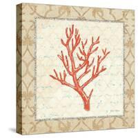 Coral Beauty Light II-Emily Adams-Stretched Canvas