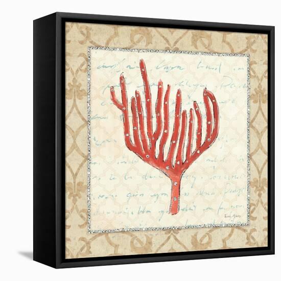 Coral Beauty Light IV-Emily Adams-Framed Stretched Canvas