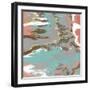 Coral Blade-Jenna Guthrie-Framed Art Print