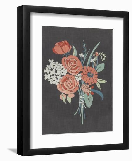 Coral Bouquet II-Chariklia Zarris-Framed Art Print