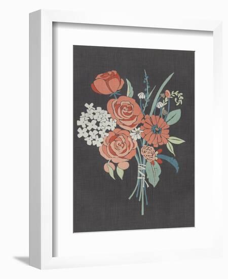 Coral Bouquet II-Chariklia Zarris-Framed Art Print