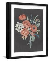 Coral Bouquet II-Chariklia Zarris-Framed Art Print