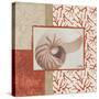 Coral Branch I-Elizabeth Medley-Stretched Canvas