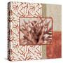 Coral Branch II-Elizabeth Medley-Stretched Canvas