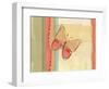 Coral Butterfly-Robbin Rawlings-Framed Art Print