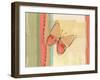 Coral Butterfly-Robbin Rawlings-Framed Art Print