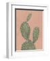 Coral Cacti I-null-Framed Art Print