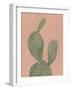 Coral Cacti I-null-Framed Art Print