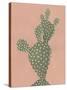 Coral Cacti II-null-Stretched Canvas